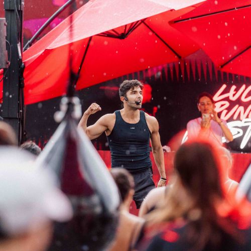 Lucky Punch performing on the Main Stage